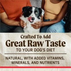 Merrick Healthy Grains Raw-Coated Kibble Real Beef + Brown Rice Recipe Freeze-Dried Dry Dog Food -Cozy Paws 265212 PT5. AC SS1800 V1673561127