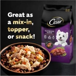Cesar Simply Crafted Chicken, Duck, Purple Potatoes, Pumpkin, Green Beans & Brown Rice Adult Wet Dog Food Meal Topper -Cozy Paws 265562 PT8. AC SS1800 V1695666296