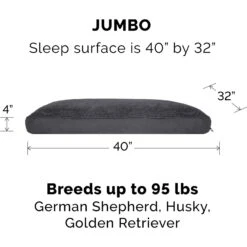 FurHaven Snuggle Deluxe Pillow Cat & Dog Bed With Removable Cover -Cozy Paws 265740 PT1. AC SS1800 V1669403715