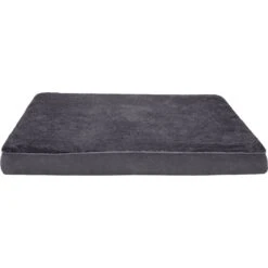 FurHaven Terry Deluxe Memory Foam Pillow Cat & Dog Bed With Removable Cover -Cozy Paws 265749 PT2. AC SS1800 V1609367848