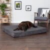 FurHaven Terry Deluxe Cooling Gel Pillow Cat & Dog Bed With Removable Cover -Cozy Paws 265755 MAIN. AC SS1800 V1609378653