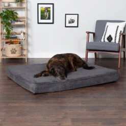 FurHaven Terry Deluxe Cooling Gel Pillow Cat & Dog Bed With Removable Cover