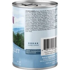 Health Extension Carolina Skillet Pork Recipe Grain-Free Wet Dog Food, 12.5-oz Can, Case Of 12 -Cozy Paws 265831 PT2. AC SS1800 V1611092911