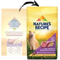 Nature's Recipe Adult Lamb, Barley & Brown Rice Recipe Dry Dog Food -Cozy Paws 266854 PT1. AC SS1800 V1672842553