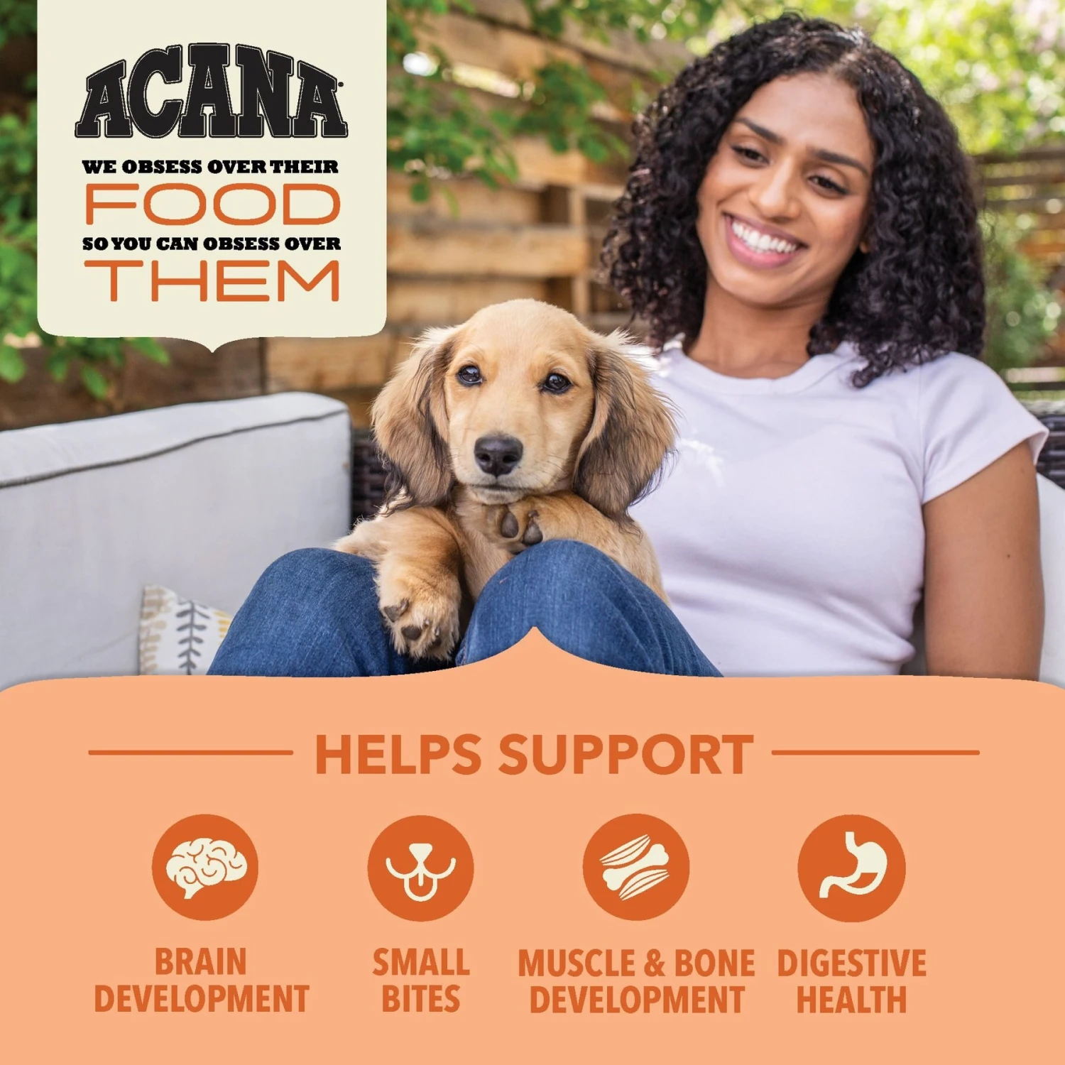 ACANA Wholesome Grains Puppy Recipe Dry Dog Food 7 ACANA Wholesome Grains Puppy Recipe Dry Dog Food - Image 5