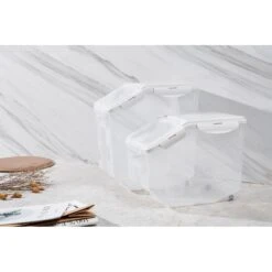 Hanamya BPA Free Pet Food Storage Container & Measuring Cup -Cozy Paws 268711 PT3. AC SS1800 V1611092195