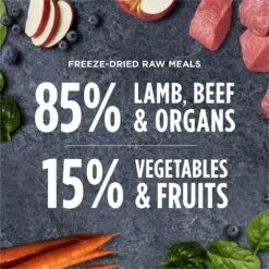 Instinct Raw Meals Grass-Fed Lamb Recipe Grain-Free Freeze-Dried Adult Dog Food -Cozy Paws 270206 PT5. AC SS1800 V1690554618