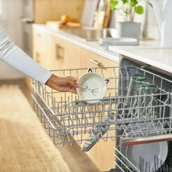 Frisco Cat Face Non-skid Ceramic Cat Bowl, White -Cozy Paws 270229 PT6. AC SS1800 V1627669581