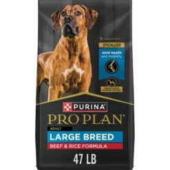 Purina Pro Plan Specialized Beef & Rice Formula High Protein Large Breed Dry Dog Food