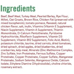 Chicken Soup For The Soul Beef & Brown Rice Recipe Large Breed Adult Dry Dog Food, 28-lb Bag -Cozy Paws 275993 PT4. AC SS1800 V1613178375