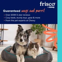 Frisco Multi Pet Feeding 3-Bowls Straight Stainless Steel Dog & Cat Bowl -Cozy Paws 277568 PT8. AC SS1800 V1692987371