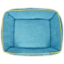 Fetch For Pets Minions Minions In A Row Cuddler Dog Bed, Blue -Cozy Paws 277825 PT2. AC SS1800 V1625617573