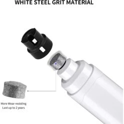 PATPET Steel Grit Dog & Cat Nail Grinder -Cozy Paws 280277 PT2. AC SS1800 V1651967540