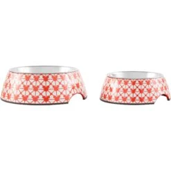 Disney Mickey Mouse Red Deco Stainless Steel & Melamine Dog & Cat Bowl -Cozy Paws 280617 PT5. AC SS1800 V1628535069