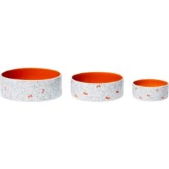 Disney Winnie The Pooh Orange No-Skid Ceramic Dog & Cat Bowl -Cozy Paws 280626 PT5. AC SS1800 V1628535370