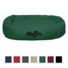 Majestic Pet Personalized Bagel Bolster Dog & Cat Bed 2 Majestic Pet Personalized Bagel Bolster Dog & Cat Bed -Cozy Paws 281821 MAIN. AC SS1800 V1619448721