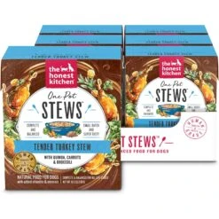 'The Honest Kitchen One Pot Stew Tender Turkey Stew With Quinoa, Carrots & Broccoli Wet Dog Food