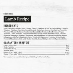 American Journey Lamb Recipe Grain-Free Canned Dog Food -Cozy Paws 287345 PT8. AC SS1800 V1696608325