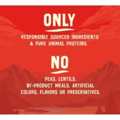 Stella & Chewy's Wild Red Raw Coated Kibble Grain-Free Red Meat Recipe Dry Dog Food -Cozy Paws 291618 PT8. AC SS1800 V1645545142