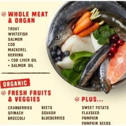 Stella & Chewy's Wild Red Raw Coated Kibble Grain-Free Ocean Recipe Dry Dog Food -Cozy Paws 291621 PT3. AC SS1800 V1645554030