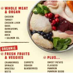 Stella & Chewy's Wild Red Raw Coated Kibble Puppy Grain-Free Prairie Recipe Dry Dog Food -Cozy Paws 291624 PT3. AC SS1800 V1645552986