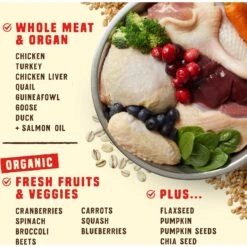 Stella & Chewy's Wild Red Raw Coated Kibble Wholesome Grains Prairie Recipe Dry Dog Food -Cozy Paws 291628 PT3. AC SS1800 V1645554441