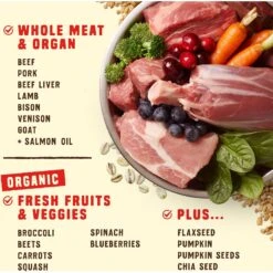 Stella & Chewy's Wild Red Raw Coated Kibble Wholesome Grains Red Meat Recipe Dry Dog Food -Cozy Paws 291632 PT3. AC SS1800 V1645207227