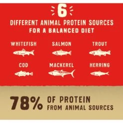 Stella & Chewy's Wild Red Raw Coated Kibble Wholesome Grains Ocean Recipe Dry Dog Food -Cozy Paws 291635 PT5. AC SS1800 V1645198872