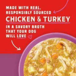 Stella & Chewy's Wild Red Grain-Free Chicken & Turkey Stew Wet Dog Food 8 Stella & Chewy's Wild Red Grain-Free Chicken & Turkey Stew Wet Dog Food -Cozy Paws 291649 PT2. AC SS1800 V1619848950
