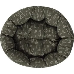 Fringe Studio Camping Dog Cuddler Bed -Cozy Paws 292213 PT3. AC SS1800 V1619638059