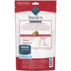Blue Buffalo Basics Skin & Stomach Care Salmon & Potato Recipe Adult Dry Dog Food & Blue Buffalo Basics Skin & Stomach Care Biscuits Salmon & Potato Dog Treats -Cozy Paws 292682 PT6. AC SS1800 V1646349574
