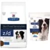 Hill's Prescription Diet Z/d Skin/Food Sensitivities Original Flavor Dry Dog Food & Hill's Prescription Diet Hypo Crunchy Dog Treats -Cozy Paws 293154 MAIN. AC SS1800 V1620015733