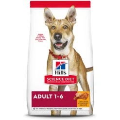 Hill's Science Diet Adult Chicken & Barley Recipe Dry Dog Food & Hill's Science Diet Adult Savory Stew With Beef & Vegetables Canned Dog Food -Cozy Paws 293162 PT1. AC SS1800 V1693256244