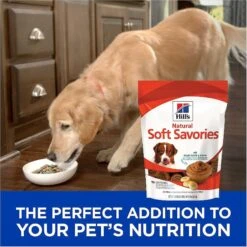 Hill's Science Diet Adult Sensitive Stomach & Skin Small & Mini Breed Chicken Recipe Dry Dog Food & Hill's Natural Soft Savories With Peanut Butter & Banana Dog Treats -Cozy Paws 293212 PT6. AC SS1800 V1619989940
