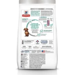 Hill's Science Diet Adult Perfect Weight Small & Mini Chicken Recipe Dry Dog Food & Hill's Science Diet Adult Perfect Weight Hearty Vegetable & Chicken Stew Canned Dog Food -Cozy Paws 293220 PT2. AC SS1800 V1620003737