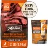 Merrick Real Texas Beef + Sweet Potato Recipe Grain-Free Chicken-Free Adult Dry Dog Food & Instinct Freeze-Dried Raw Boost Mixers Grain-Free Gut Health Recipe Dog Food Topper