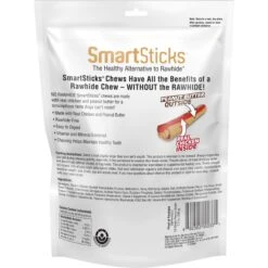 Nutro Natural Choice Large Breed Adult Chicken & Brown Rice Recipe Dry Dog Food & SmartBones SmartSticks Peanut Butter Dog Treats -Cozy Paws 293450 PT2. AC SS1800 V1691176966