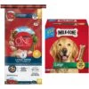 Purina ONE Natural Large Breed +Plus Formula Dry Dog Food & Milk-Bone Original Large Biscuit Dog Treats 1 Purina ONE Natural Large Breed +Plus Formula Dry Dog Food & Milk-Bone Original Large Biscuit Dog Treats -Cozy Paws 293546 MAIN. AC SS1800 V1620081460
