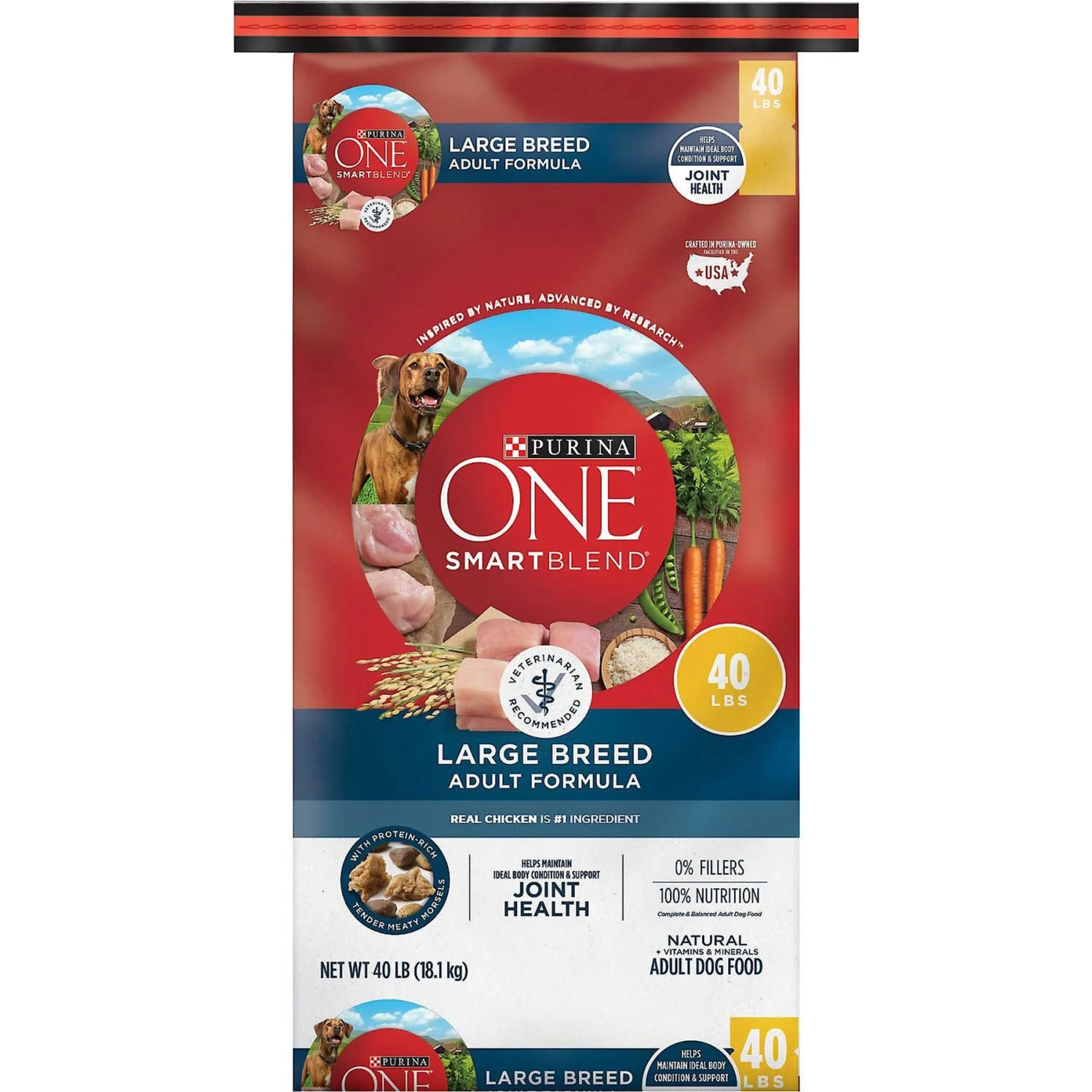 Purina ONE Natural Large Breed +Plus Formula Dry Dog Food & Milk-Bone Original Large Biscuit Dog Treats 4 Purina ONE Natural Large Breed +Plus Formula Dry Dog Food & Milk-Bone Original Large Biscuit Dog Treats - Image 2