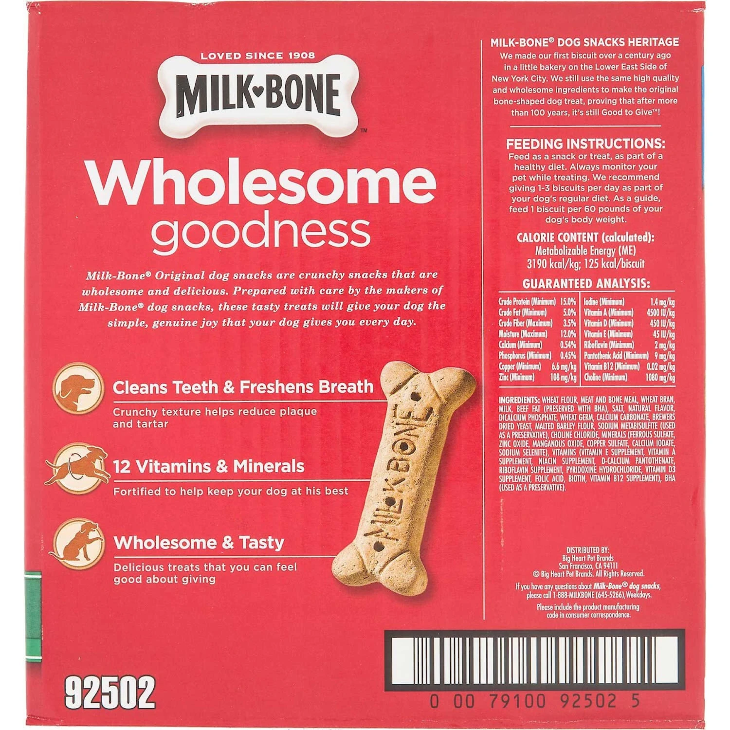 Purina ONE Natural Large Breed +Plus Formula Dry Dog Food & Milk-Bone Original Large Biscuit Dog Treats 8 Purina ONE Natural Large Breed +Plus Formula Dry Dog Food & Milk-Bone Original Large Biscuit Dog Treats - Image 6