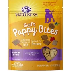 Purina Pro Plan High Protein Chicken & Rice Formula Dry Puppy Food & Wellness Soft Puppy Bites Lamb & Salmon Recipe Grain-Free Natural Dog Treats -Cozy Paws 293654 PT4. AC SS1800 V1620245224