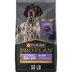Purina Pro Plan Sport Performance All Life Stages High-Protein 30/20 Chicken & Rice Formula Dry Dog Food & Milk-Bone Original Large Biscuit Dog Treats -Cozy Paws 293694 PT5. AC SS1800 V1620247039