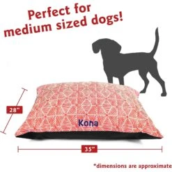 Majestic Pet Charlie Personalized Pillow Cat & Dog Bed -Cozy Paws 294131 PT2. AC SS1800 V1624493300