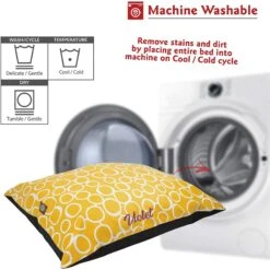 Majestic Pet Fusion Personalized Pillow Cat & Dog Bed -Cozy Paws 294140 PT4. AC SS1800 V1624495435