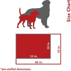 Majestic Pet Fusion Personalized Pillow Cat & Dog Bed -Cozy Paws 294140 PT5. AC SS1800 V1624495991