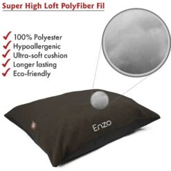 Majestic Pet Villa Personalized Pillow Cat & Dog Bed 11 Majestic Pet Villa Personalized Pillow Cat & Dog Bed -Cozy Paws 294182 PT3. AC SS1800 V1624495348