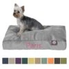 Majestic Pet Shredded Memory Foam Villa Personalized Pillow Cat & Dog Bed With Removable Cover -Cozy Paws 294202 MAIN. AC SS1800 V1625586651