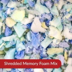 Majestic Pet Shredded Memory Foam Villa Personalized Pillow Cat & Dog Bed With Removable Cover -Cozy Paws 294202 PT3. AC SS1800 V1622151178