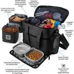 Mobile Dog Gear Week Away Personalized Dog Bag -Cozy Paws 295185 PT2. AC SS1800 V1621976863