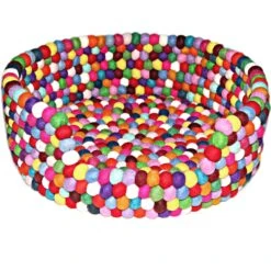 Durkha Premium Felt Bolster Dog Bed